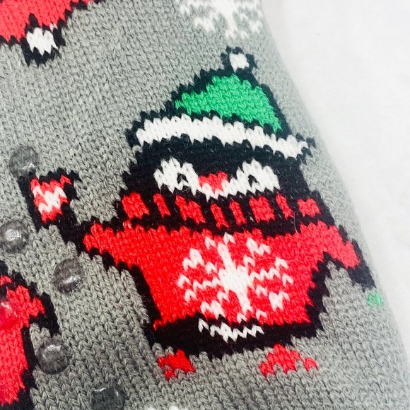 Slipper Socks w/Penguins and Faux Fur Lining - NWT - Picture 3 of 6